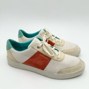 Cole Haan Women White Sneakers Grand Crosscourt Casual Shoes